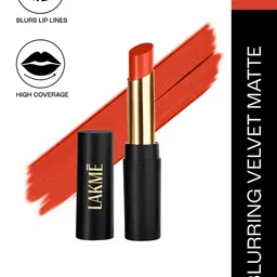 Lakme Absolute Beyond Matte Bullet Lipstick with Argan Oil - Orange Oasis 401-picture-2