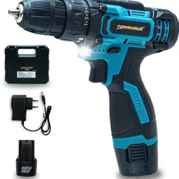 tomahawk T8000 12V Drill Machine Heavy Duty Copper Armature 1350rpm, Cordless Drill Cordless Drill image 1