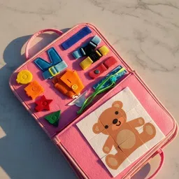 sovexa Learning Busy Board | Travel Montessori Toy for Toddlers 1-4 Years-picture-31