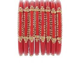 NMII Pack of 8 Artificial Stone Bangles image 1