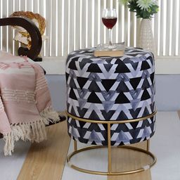 Shadowkart Black Wooden Pouffes Sitting Mudda Ottomans-picture-15