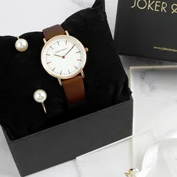 JOKER & WITCH Women Naples Blue Love Triangle Watch Gift Set JWLT545 image 1