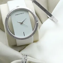 JOKER & WITCH Women Ivory Love Triangle Jewellery & Watch Gift Set JWLT251-picture-18