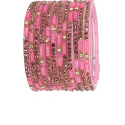 LAVAZZA Set Of 12 Crystal-Studded Bangles image 3