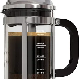 instacuppa French Press Coffee Maker with 4 Part Superior Filtration 600 ML with Neoprene Sleeve for Extra Protection, Stainless Steel 6 Cups Coffee Maker-picture-18