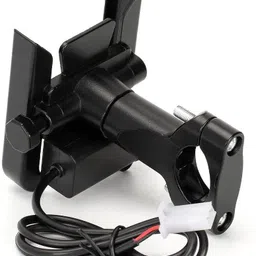 simpleelectronics Universal 360° Rotating Bike Mobile Holder with Charger Bike Mobile Holder-picture-25