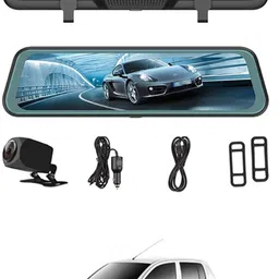 maties 9.66inch Digital Mirror DVR Full Touch Screen With TFT/Night Vision For Car-53 Black LCD-picture-27