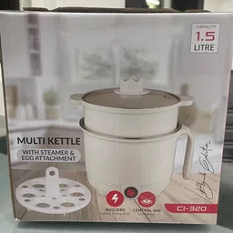 khushu MULTI KETTLE CREAM Electric Kettle image 2