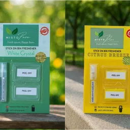 mistopure Lemon, Camphor Car Freshener Blocks, Spray image 4