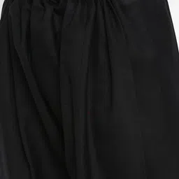 ROYAL KURTA Men Black Solid Linen Pathani Kurta with Salwar image 4