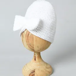 FUNKRAFTS Girls Self Design Wool Winter Beanie image 3