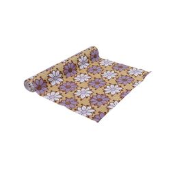 Dakshya Industries Beige & White Star Printed Anti Slip Self Cover Roll - 10m-picture-26