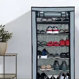 Rmerchants Grey & Black Water Resistant Shoe Rack-picture-44