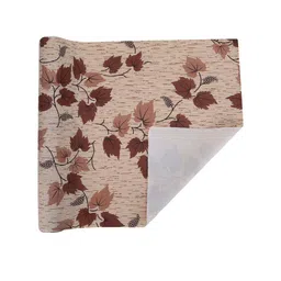 Dakshya Industries Brown Patti Printed Anti Slip Shelf Mat Roll image 4