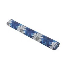 Dakshya Industries Blue Floral Printed Anti-Sid Self Cover Roll image 2