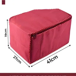 Kuber Industries Maroon 9 Pieces Regular Drawer Organisers image 3