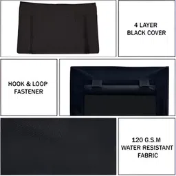 Urban Choice Black Set of 1 Water Resistant Core Organisers image 5