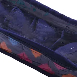 Kuber Industries Pack Of 2 Blue Navajo Printed Watch Organizers image 3