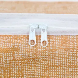 prettykrafts Set Of 6 Orange & White Printed Saree Organisers image 3