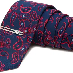LOUIS STITCH Silk Cufflink & Tie Pin Set image 3