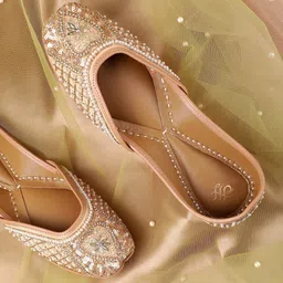 house of pataudi Ethnic Mule For Women-picture-17