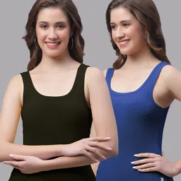 Friskers Pack Of 2 Cotton Tank Tops-picture-38