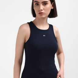 Tommy Hilfiger Solid Round Neck Cotton Tank Top-picture-20