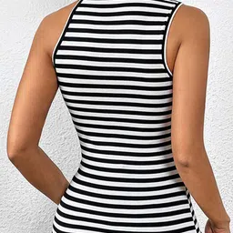 StyleCast x Revolte Horizontal Striped Tank Top image 5