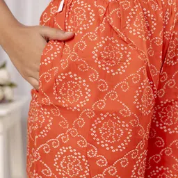 kanchuk Women Regular Fit Multicolor Cotton Blend Trousers image 5