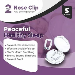 casupermart Unisex Stop Snoring stopper for men Anti Snore Free Sleep Magnetic Nose Shaper-picture-13