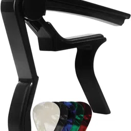 mocking bird One Handed Guitar Capo Quick Change Capo For Ukulele, Electric Acoustic Guitars Clutch Guitar Capo-picture-15