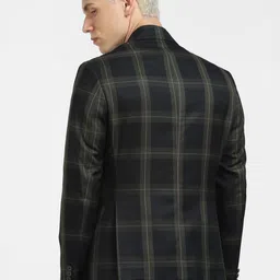 jack & jones Men Checkered Single Breasted Casual Blazer image 4