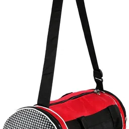maizo 30 L Gym Duffel Bag - Gym Bag / Duffle Bag / Sports Bag / Travel Bag For Men & Women - Red, Black image 2