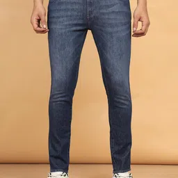 Wrangler Men Slim Fit Mid Rise Clean Look Stretchable Jeans-picture-27