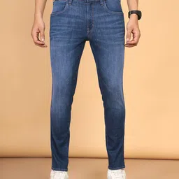 Wrangler Men Slim Fit Light Fade Stretchable Jeans-image-2