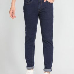 Flying Machine Men Straight Fit Clean Look Stretchable Jeans-picture-45