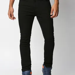 WAIMEA Men Black Skinny Fit Stretchable Jeans-picture-42