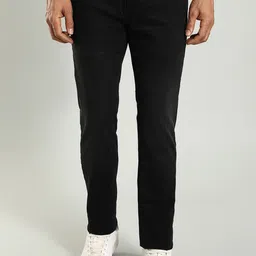 Indian Terrain Men Brooklyn Slim Fit Clean Look Stretchable Jeans-image-5