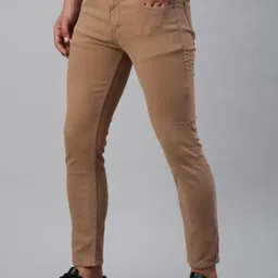 Campus Sutra Men Smart Slim Fit Clean Look Stretchable Jeans-picture-54