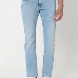Mufti Men Super Slim Fit Heavy Fade Clean Look Stretchable Jeans-image-91