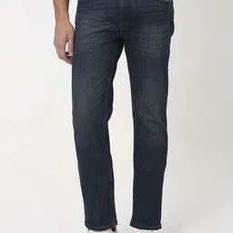 Mufti Men Slim Fit Light Fade Stretchable Jeans-picture-18