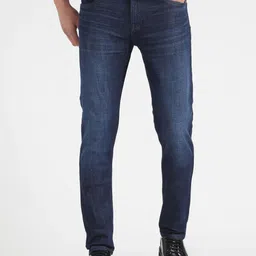 Flying Machine Men Tapered Fit Light Fade Clean Look Stretchable Jeans-picture-34