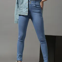 SHOWOFF Women Skinny Fit Light Fade Stretchable Jeans-image-91