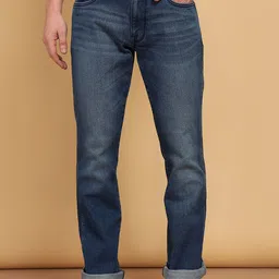 Wrangler Men Millard Mid-Rise Heavy Fade Stretchable Jeans image 5