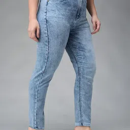 Miss Chase A+ Women Slim Fit High-Rise Light Fade Stretchable Jeans-image-33