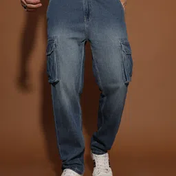 Belliskey Men Slim Fit Light Fade Stretchable Jeans-picture-27