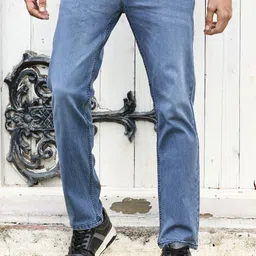 Thomas Scott Men Smart Low Distress Light Fade Stretchable Jeans-picture-25