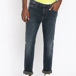 Lee Men Navy Blue Skinny Fit Light Fade Stretchable Jeans-picture-39