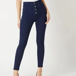 Miss Chase Women Skinny Fit High-Rise Stretchable Jeans-image-91
