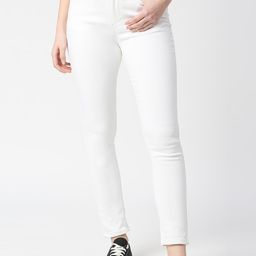Pepe Jeans Women Straight Fit High-Rise Stretchable Jeans-picture-12